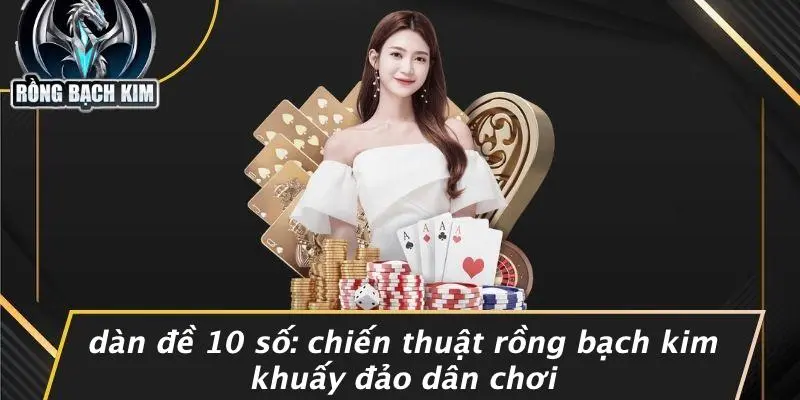 DÀN ĐỀ 10 SỐ: CHIẾN THUẬT RỒNG BẠCH KIM KHUẤY ĐẢO DÂN CHƠI
