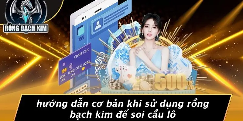 SOI CẦU LÔ: KHAI MỞ BÍ ẨN RỒNG BẠCH KIM ĐỂ TĂNG XÁC SUẤT Hướng Dẫn Cơ Bản Khi Sử Dụng Rồng Bạch Kim Để Soi Cầu Lô