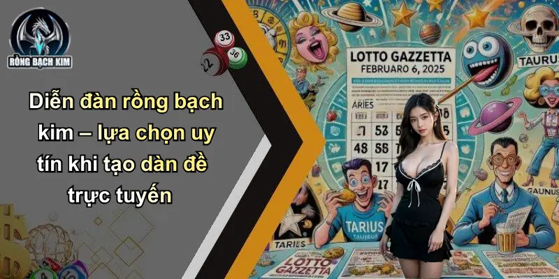 Tạo Dàn Đề: Chiến Lược Tối Ưu Từ Diễn Đàn Rồng Bạch Kim Diễn đàn rồng bạch kim – lựa chọn uy tín khi tạo dàn đề trực tuyến