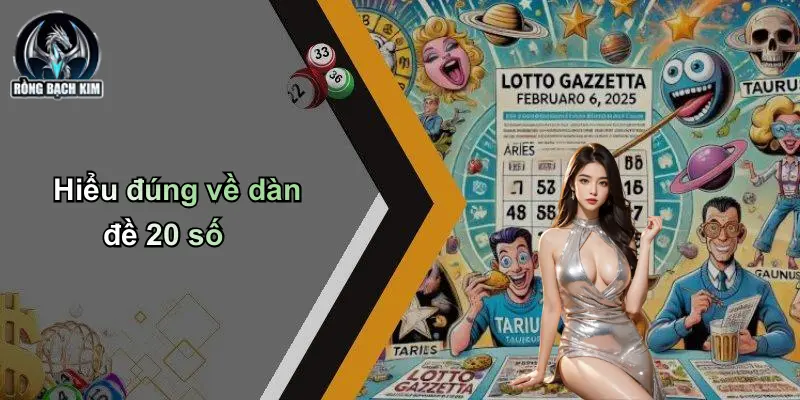 Hiểu đúng về dàn đề 20 số