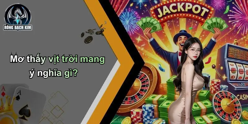 Mơ thấy vịt trời mang ý nghĩa gì?