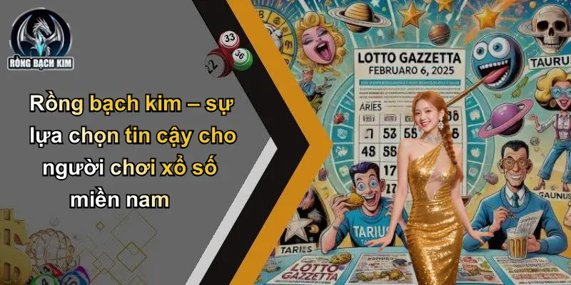 Rồng bạch kim – sự lựa chọn tin cậy cho người chơi xổ số miền nam