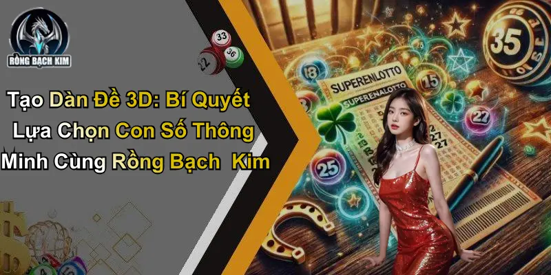 Tạo Dàn Đề 3D: Bí Quyết Lựa Chọn Con Số Cùng Rồng Bạch Kim