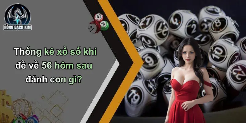 Thống kê xổ số khi đề về 56 hôm sau đánh con gì?